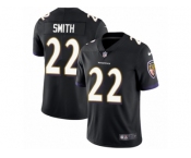 Youth Nike Baltimore Ravens #22 Jimmy Smith Vapor Untouchable Limited Black Alternate NFL Jersey