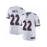 Youth Nike Baltimore Ravens #22 Jimmy Smith Vapor Untouchable Limited White NFL Jersey