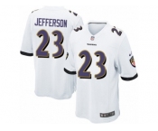 Youth Nike Baltimore Ravens #23 Tony Jefferson Game White NFL Jersey