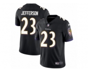 Youth Nike Baltimore Ravens #23 Tony Jefferson Vapor Untouchable Limited Black Alternate NFL Jersey