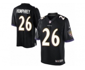 Youth Nike Baltimore Ravens #26 Marlon Humphrey Limited Black Alternate NFL Jersey