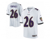 Youth Nike Baltimore Ravens #26 Marlon Humphrey Limited White NFL Jersey