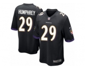 Youth Nike Baltimore Ravens #29 Marlon Humphrey Game Black Alternate NFL Jersey