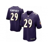 Youth Nike Baltimore Ravens #29 Marlon Humphrey Game Purple Team Color NFL Jersey