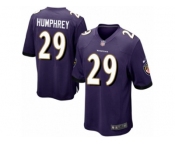 Youth Nike Baltimore Ravens #29 Marlon Humphrey Game Purple Team Color NFL Jersey