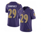 Youth Nike Baltimore Ravens #29 Marlon Humphrey Limited Purple Rush NFL Jersey