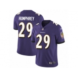 Youth Nike Baltimore Ravens #29 Marlon Humphrey Vapor Untouchable Limited Purple Team Color NFL Jersey