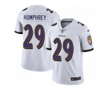 Youth Nike Baltimore Ravens #29 Marlon Humphrey Vapor Untouchable Limited White NFL Jersey