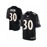 Youth Nike Baltimore Ravens #30 Kenneth Dixon Limited Black Alternate NFL Jersey