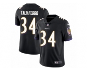 Youth Nike Baltimore Ravens #34 Lorenzo Taliaferro Vapor Untouchable Limited Black Alternate NFL Jersey