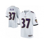 Youth Nike Baltimore Ravens #37 Javorius Allen Limited White NFL Jersey