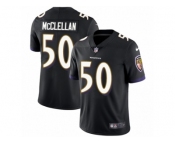 Youth Nike Baltimore Ravens #50 Albert McClellan Vapor Untouchable Limited Black Alternate NFL Jersey