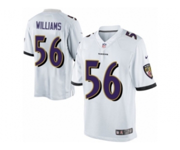 Youth Nike Baltimore Ravens #56 Tim Williams Limited White NFL Jersey