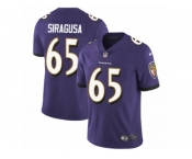 Youth Nike Baltimore Ravens #65 Nico Siragusa Purple Team Color Vapor Untouchable Limited Player NFL Jersey