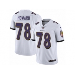 Youth Nike Baltimore Ravens #78 Austin Howard White Vapor Untouchable Limited Player NFL Jersey