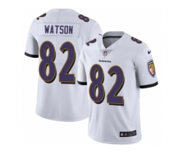 Youth Nike Baltimore Ravens #82 Benjamin Watson Vapor Untouchable Limited White NFL Jersey