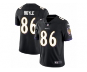 Youth Nike Baltimore Ravens #86 Nick Boyle Vapor Untouchable Limited Black Alternate NFL Jersey