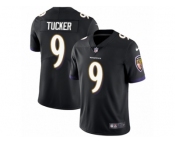 Youth Nike Baltimore Ravens #9 Justin Tucker Vapor Untouchable Limited Black Alternate NFL Jersey