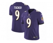 Youth Nike Baltimore Ravens #9 Justin Tucker Vapor Untouchable Limited Purple Team Color NFL Jersey