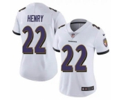 Youth Nike Ravens #22 Derrick Henry White Stitched NFL Vapor Untouchable Limited Jersey