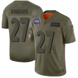 Youth Nike Ravens #27 J.K. Dobbins Camo Stitched NFL Limited 2019 Salute To Service Jersey