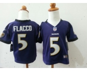 nike kids nfl jerseys baltimore ravens #5 flacco purple[nike]