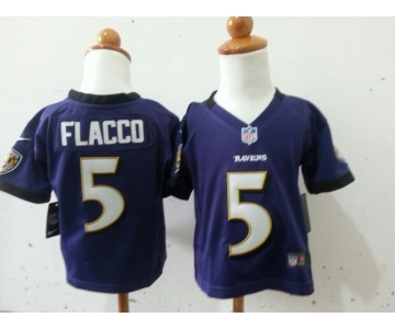 nike kids nfl jerseys baltimore ravens #5 flacco purple[nike]