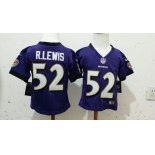 nike kids nfl jerseys baltimore ravens #52 R.lewis purple[nike]