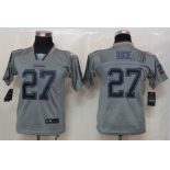 nike youth nfl jerseys baltimore ravens #27 ray rice grey[nike lights out]