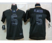 nike youth nfl jerseys baltimore ravens #5 flacco black[nike lights out]