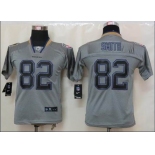 nike youth nfl jerseys baltimore ravens #82 smith grey[nike lights out]