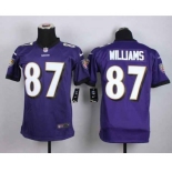 nike youth nfl jerseys baltimore ravens #87 willams purple[nike]