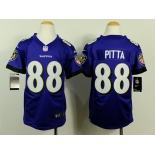 nike youth nfl jerseys baltimore ravens #88 pitta purple[nike]