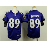 nike youth nfl jerseys baltimore ravens #89 smith sr purple[nike]