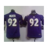 nike youth nfl jerseys baltimore ravens #92 ngata purple[nike]