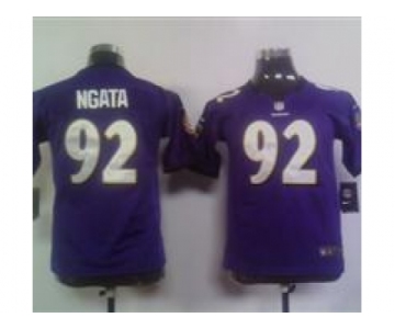 nike youth nfl jerseys baltimore ravens #92 ngata purple[nike]