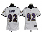 nike youth nfl jerseys baltimore ravens #92 ngata white[nike]