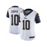 Women Nike Los Angeles Rams #10 Pharoh Cooper White Stitched NFL Vapor Untouchable Limited Jersey