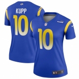 Women's Los Angeles Rams #10 Cooper Kupp Blue Nike Royal Game Jersey