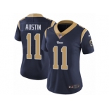 Women's Nike Los Angeles Rams #11 Tavon Austin Vapor Untouchable Limited Navy Blue Team Color NFL Jersey