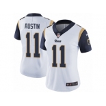 Women's Nike Los Angeles Rams #11 Tavon Austin Vapor Untouchable Limited White NFL Jersey