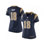 Women's Nike Los Angeles Rams #18 Cooper Kupp Limited Navy Blue Team Color NFL Jersey