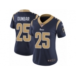 Women's Nike Los Angeles Rams #25 Lance Dunbar Vapor Untouchable Limited Navy Blue Team Color NFL Jersey