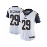 Women's Nike Los Angeles Rams #29 Eric Dickerson Vapor Untouchable Limited White NFL Jersey