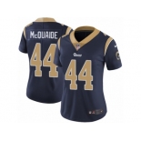 Women's Nike Los Angeles Rams #44 Jacob McQuaide Vapor Untouchable Limited Navy Blue Team Color NFL Jersey