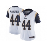 Women's Nike Los Angeles Rams #44 Jacob McQuaide Vapor Untouchable Limited White NFL Jersey