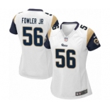 Women's Nike Los Angeles Rams #56 Dante Fowler Jr Game White NFL Jersey