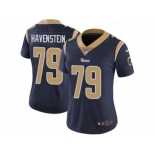 Women's Nike Los Angeles Rams #79 Rob Havenstein Vapor Untouchable Limited Navy Blue Team Color NFL Jersey