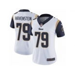 Women's Nike Los Angeles Rams #79 Rob Havenstein Vapor Untouchable Limited White NFL Jersey