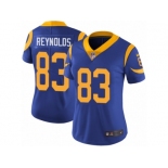 Women's Nike Los Angeles Rams #83 Josh Reynolds Vapor Untouchable Limited Royal Blue Alternate NFL Jersey